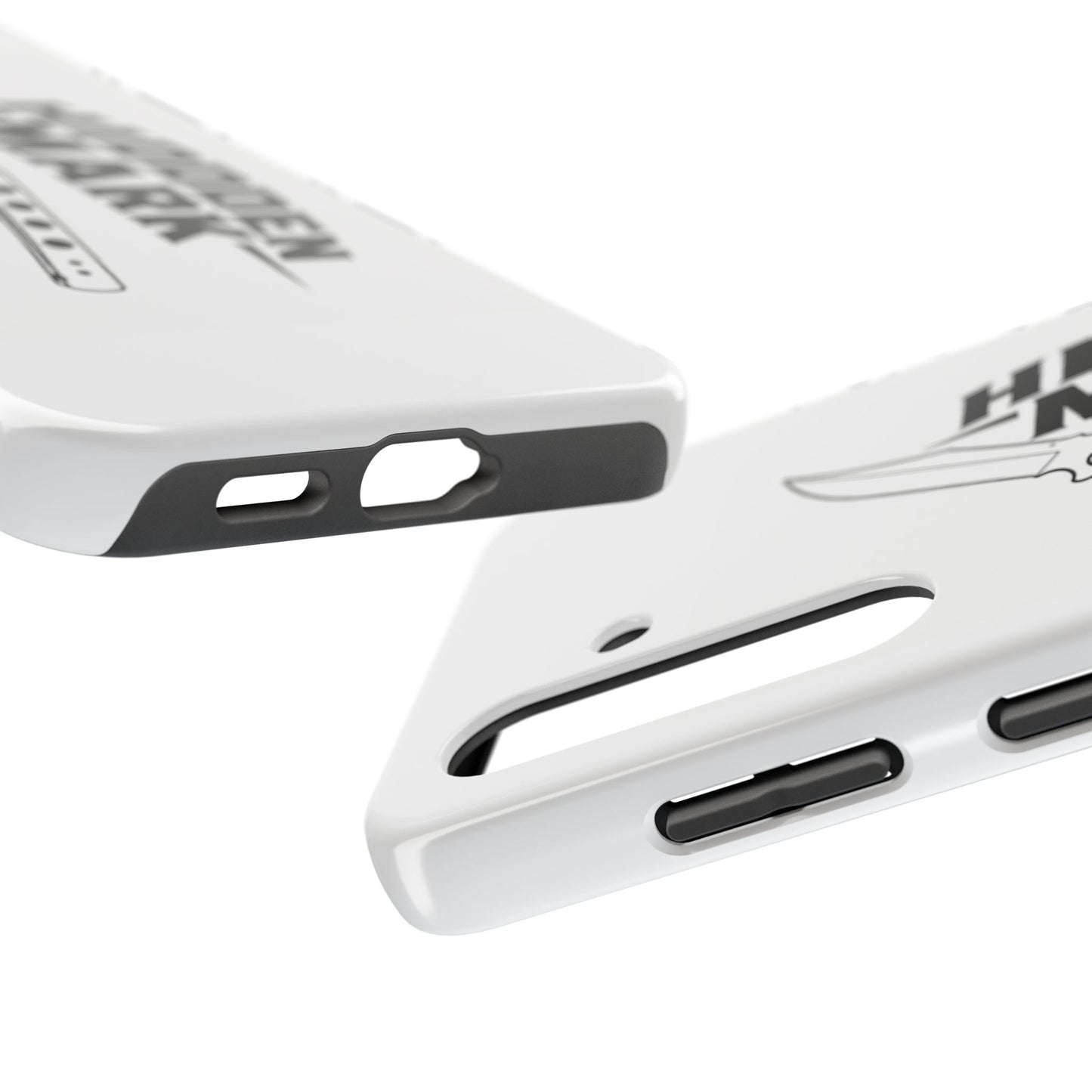 Hidden Mark Butterfly Knife Phone Case