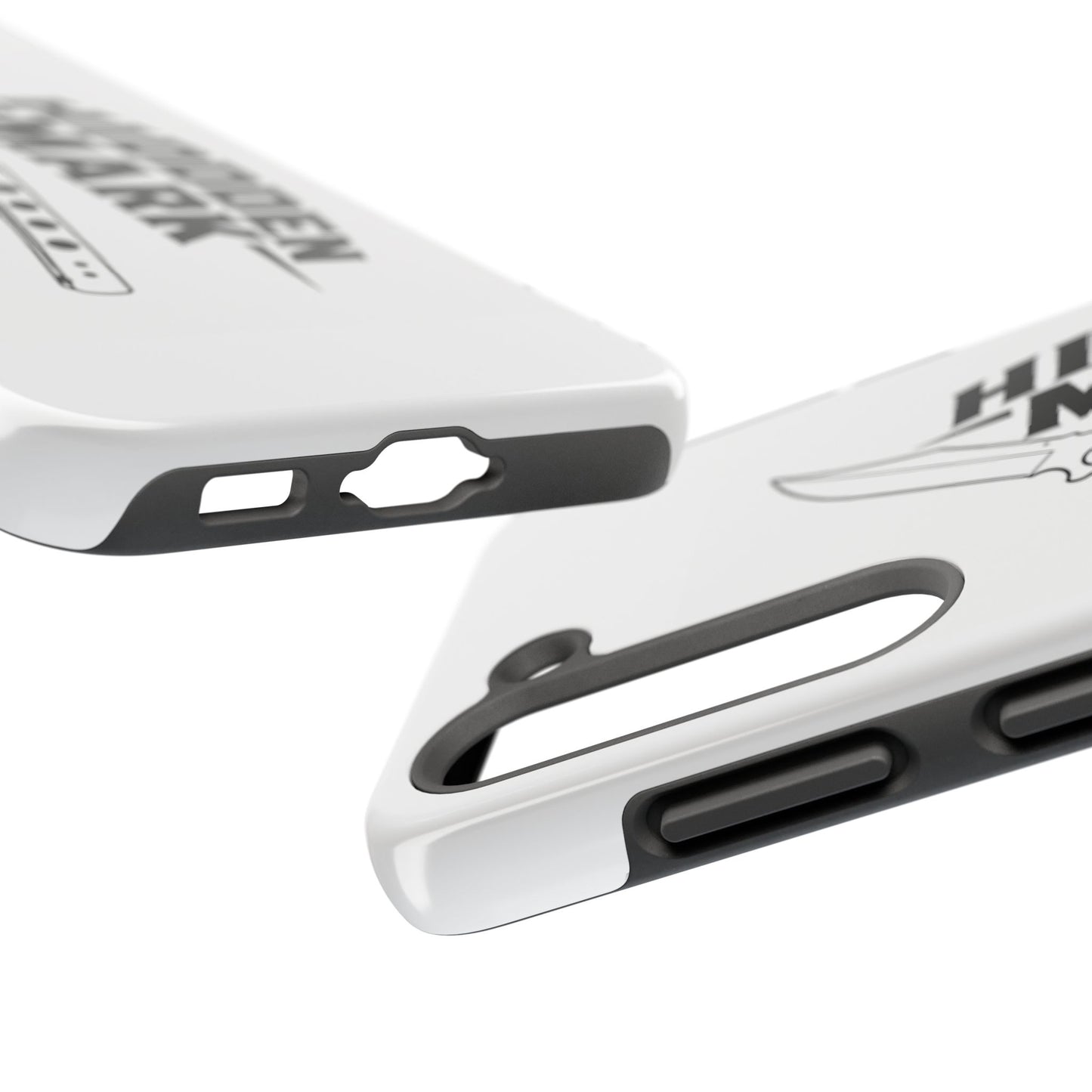 Hidden Mark Butterfly Knife Phone Case