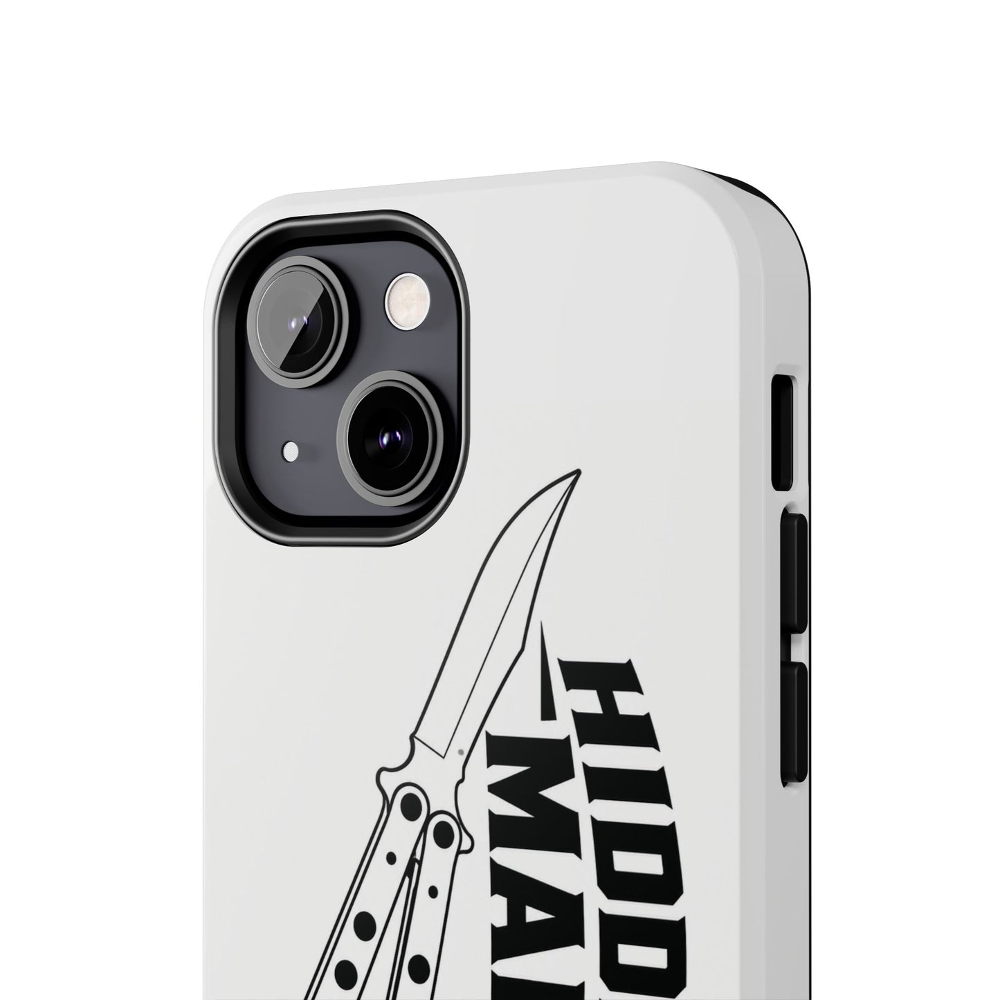 Hidden Mark Butterfly Knife Phone Case