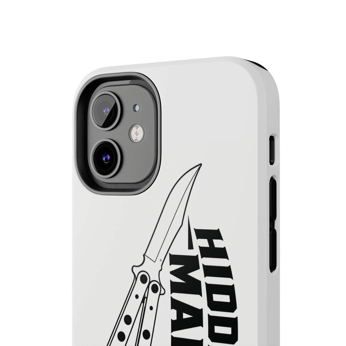 Hidden Mark Butterfly Knife Phone Case