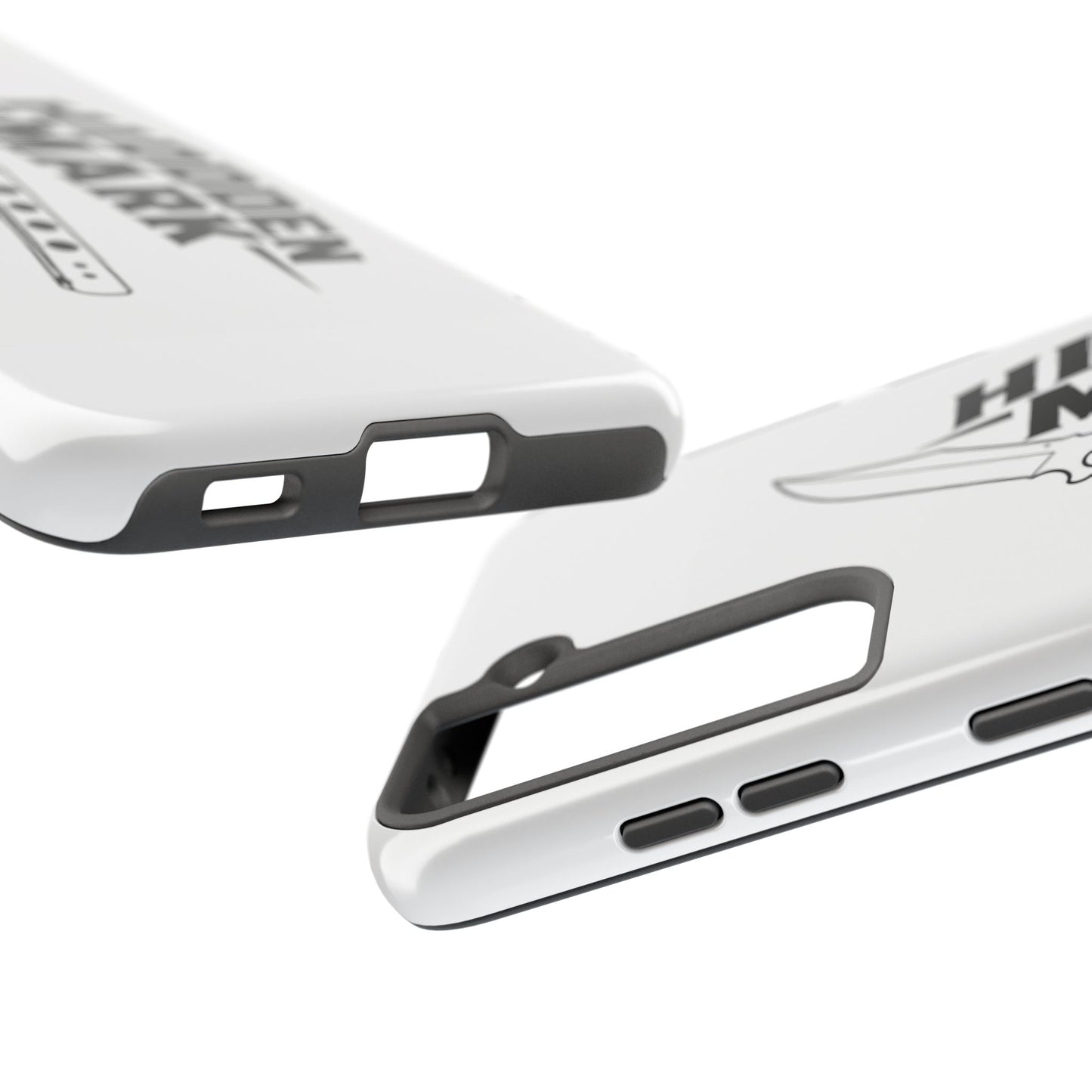 Hidden Mark Butterfly Knife Phone Case