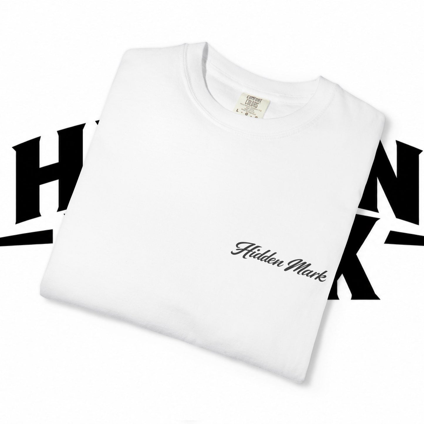 Hidden Mark Arrest Shop T-Shirt — Vintage Garment-Dyed Tee