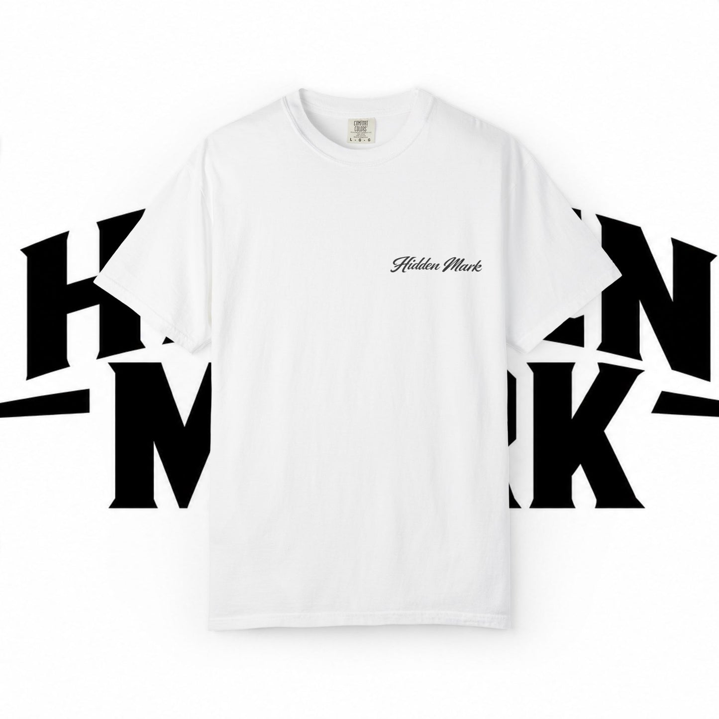 Hidden Mark Arrest Shop T-Shirt — Vintage Garment-Dyed Tee