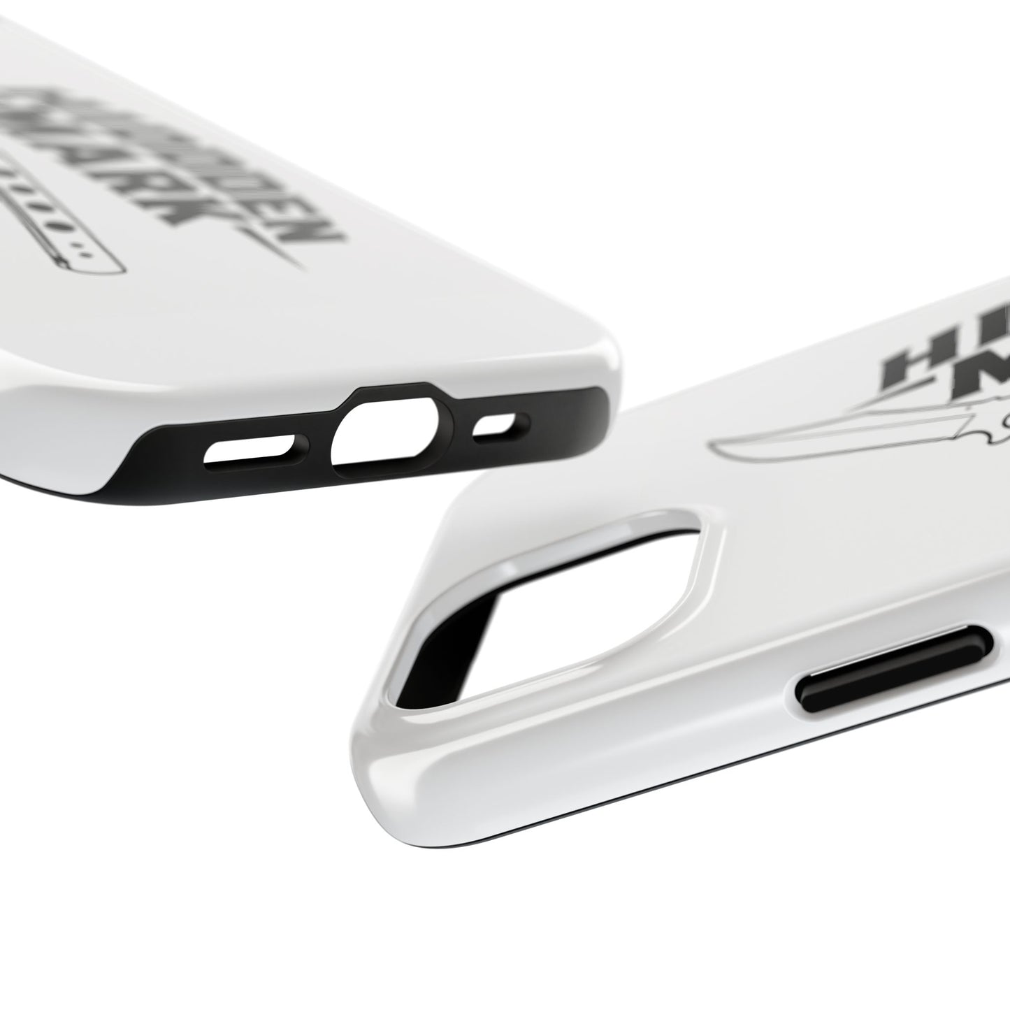 Hidden Mark Butterfly Knife Phone Case