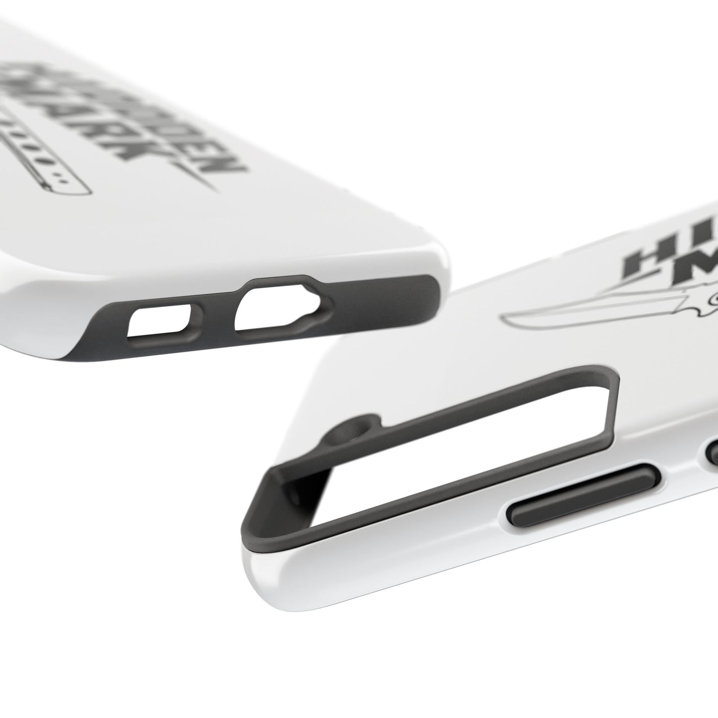 Hidden Mark Butterfly Knife Phone Case
