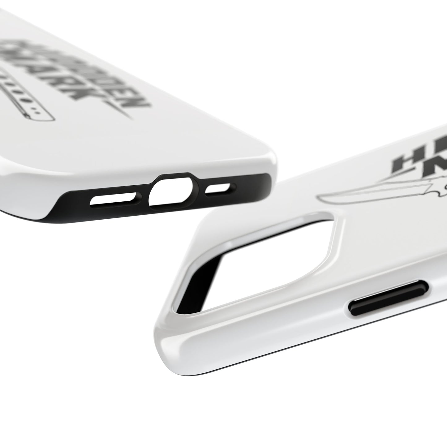 Hidden Mark Butterfly Knife Phone Case