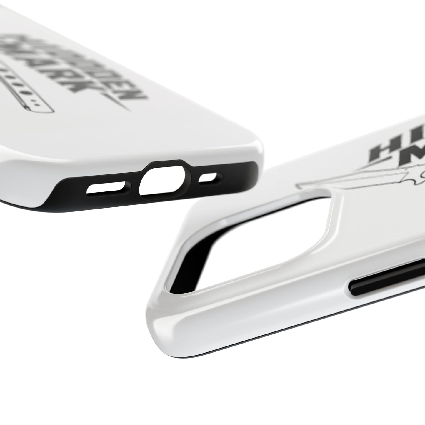 Hidden Mark Butterfly Knife Phone Case
